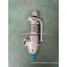 CF8 NPT Threaded Lever Type Safety Valve for Water (1/2")